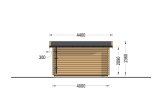 Friggebod POOLHOUSE (34 mm), 4x3 m, 11 m² specification 4