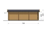 Enkelgarage CLASSIC (34 mm), 4x7.5 m, 30 m² specification 5
