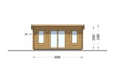 Attefallshus ESSEX (44 mm), 5x4 m, 20 m² specification 2