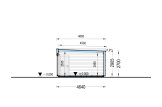 Fritidshus PREMIUM S (Isolerad, 34 mm + fasadbeklädnad), 10,5x4,5 m, 47 m² specification 6
