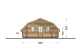 Enkelgarage TEXAS (44 mm), 6x6 m, 36 m² specification 4