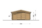Enkelgarage CLASSIC (44 mm), 5x6 m, 30 m² specification 2