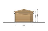 Enkelgarage CLASSIC (34 mm), 3.6x5.4 m, 20 m² specification 4