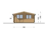 Attefallshus LILLE (34 mm), 5x5 m, 25 m² specification 2