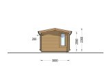 Friggebod POOLHOUSE (34 mm), 4x3 m, 11 m² specification 3