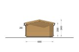 Friggebod RENNES (34 mm), 4x3 m, 12 m² specification 4