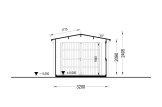 Enkelgarage CLASSIC (34 mm), 3,2x5,2 m, 16 m² specification 6