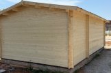 Attefallshus med förråd LEA (44 mm), 7x4 m, 28 m² customer 2