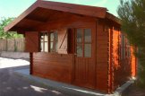 Friggebod DREUX (44 mm), 4x4 m, 16 m² customer 2