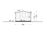 Attefallshus OSLO (34 mm), 5x4 m, 20 m² specification 6