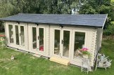 Attefallshus MARION (44 mm) 7,5x4m, 30 m² customer 2