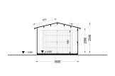 Enkelgarage CLASSIC (34 mm), 3.6x5.4 m, 20 m² specification 6