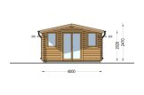Friggebod OLYMP (34 mm), 4x3 m, 12 m² specification 2