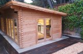 Attefallshus MAJA (44 mm), 7,5x4 m, 30 m² customer 3