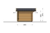Friggebod OLYMP (34 mm), 4x3 m, 12 m² specification 3