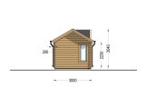 Friggebod CLOCKHOUSE (34 mm), 4x3 m, 12 m² specification 3