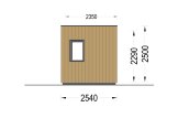 Friggebod PREMIUM S (isolerad, 34 mm + fasadbeklädnad), 4,1x2,4 m, 10 m² specification 5