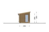 Bastuhus VIGOR (44 mm), 5.3x2.5 m, 4.9 m² specification 2