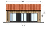 Fritidshus ANGELA (Isolerad, 66 mm + fasadbeklädnad), 42 m² specification 2