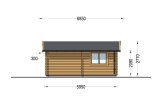 Dubbelgarage CLASSIC DUO (44 mm), 6x6 m, 36 m² specification 5