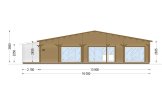 Fritidshus RIVIERA S (44+44 mm), 130 m² specification 2