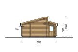 Dubbelgarage TWIN DUO (44 mm), 6x6 m, 36 m² specification 5