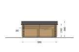 Dubbelgarage MODERN (44 mm), 6x5 m, 30 m² specification 4