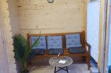 Bastustuga med relax och duschrum ELDA (44 mm), 5x7.5 m, 25 m² (4 rum), altan 12 m² customer 2