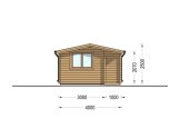 Attefallshus OSLO (34 mm), 5x4 m, 20 m² specification 3