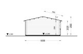 Attefallshus LILLE (34 mm), 5x4 m, 18 m² specification 6