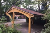 Dubbel carport i trä CORA DUO 5,9x5,9 m customer 3