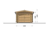 Enkelgarage CLASSIC (34 mm), 3,2x5,2 m, 16 m² specification 2