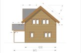 Fritidshus VERA S (44 mm + fasadbeklädnad), 126 m² specification 6
