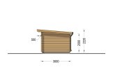 Friggebod MALTA (34 mm), 3x3 m, 9 m² specification 5