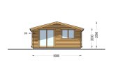 Attefallshus WISSOUS (44 mm), 5x4 m, 20 m² specification 2
