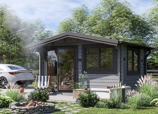 Friggebod WISSOUS (34 mm), 4x3 m, 12 m² avp.ui.product_images.thumbnail 1
