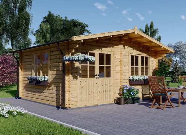 Attefallshus LILLE (44 mm), 4x5 m, 20 m² avp.ui.product_images.thumbnail 1