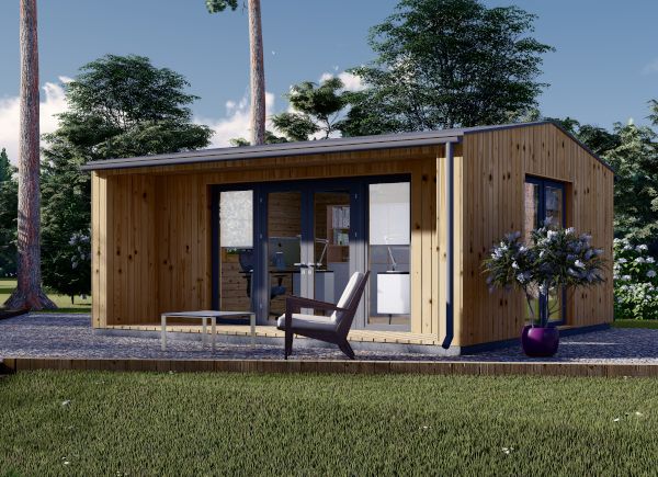 Attefallshus TINA (44 mm + fasadbeklädnad), 5,5x5 m, 22 m² avp.ui.product_images.thumbnail 1