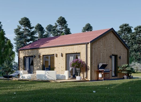 Fritidshus ANGELA (Isolerad, 66 mm + fasadbeklädnad), 42 m² avp.ui.product_images.thumbnail 1