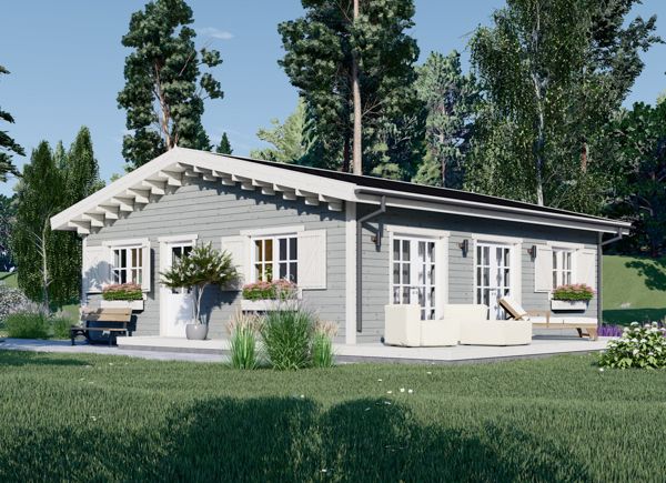 Fritidshus ALICE S (44 mm + fasadbeklädnad), 63 m² avp.ui.product_images.thumbnail 1