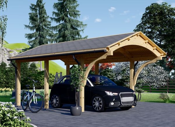 Enkel carport i trä BETSY 3.6x6 m avp.ui.product_images.thumbnail 1