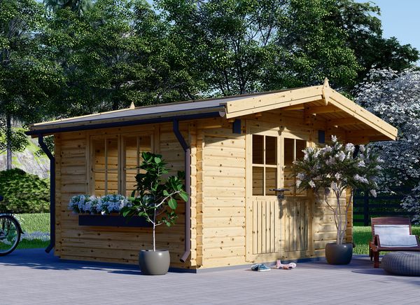 Friggebod RENNES (34 mm), 4x3 m, 12 m² avp.ui.product_images.thumbnail 1