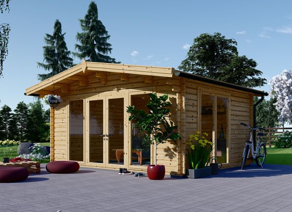 Attefallshus MARTA (44 mm), 5x4 m, 20 m² avp.ui.product_images.thumbnail 1