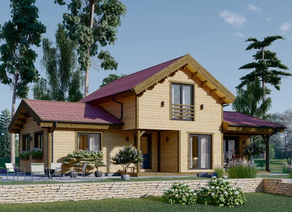 Fritidshus HOLLAND (Isolerad, 66 mm + fasadbeklädnad), 100 m² avp.ui.product_images.thumbnail 1