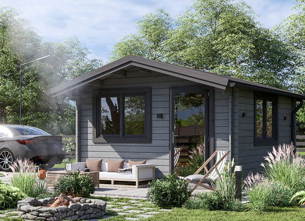 Friggebod DREUX (44 mm), 4x4 m, 16 m² avp.ui.product_images.thumbnail 1