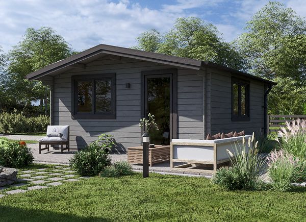 Attefallshus DREUX (44 mm), 5x5 m, 25 m² avp.ui.product_images.thumbnail 1