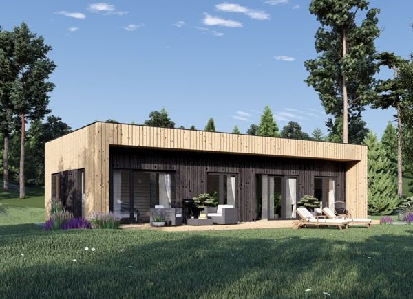 Fritidshus KAYA 3 (Isolerad, 66 mm + fasadbeklädnad), 69 m² avp.ui.product_images.thumbnail 1