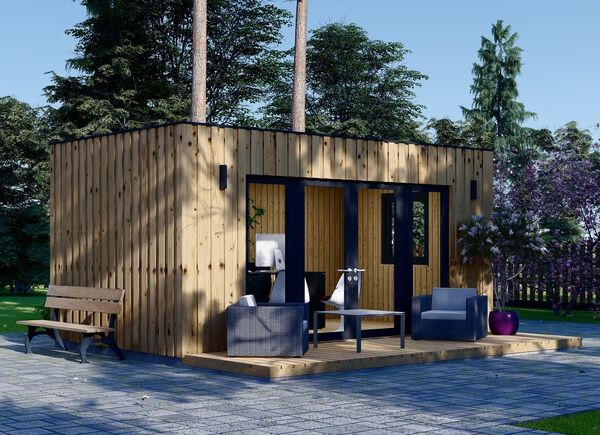 Attefallshus PREMIUM (isolerad, SIP-paneler), 6x3 m, 18 m² avp.ui.product_images.thumbnail 1