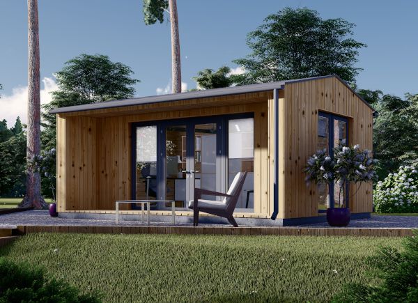 Attefallshus TINA (44 mm + fasadbeklädnad), 5,5x4 m, 16,5 m² avp.ui.product_images.thumbnail 1