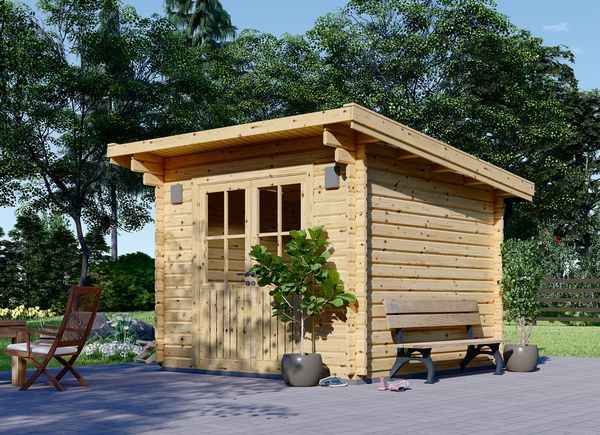 Friggebod MALTA (34 mm), 3x3 m, 9 m² avp.ui.product_images.thumbnail 1